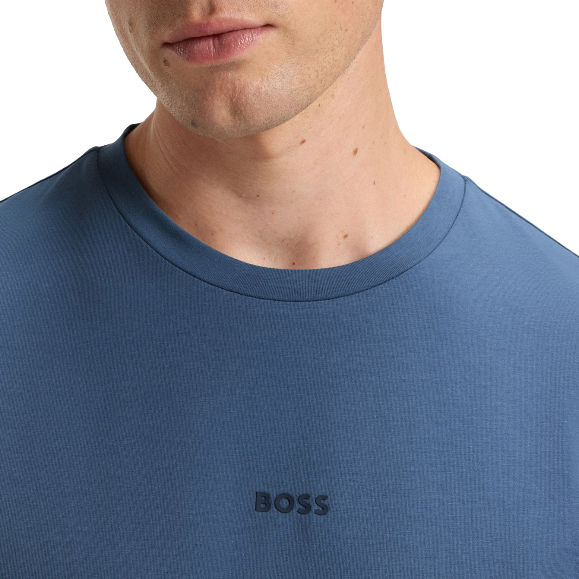 BOSS T-shirt Tchup Open Blue