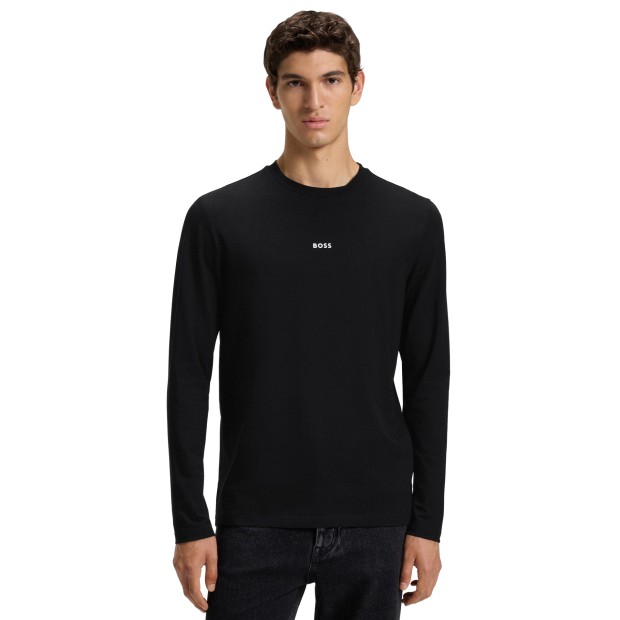 BOSS Longsleeve Tchark Black