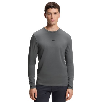 BOSS Longsleeve Tchark Open Grey