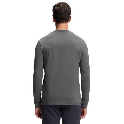 BOSS Longsleeve Tchark Open Grey