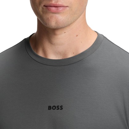 BOSS Longsleeve Tchark Open Grey