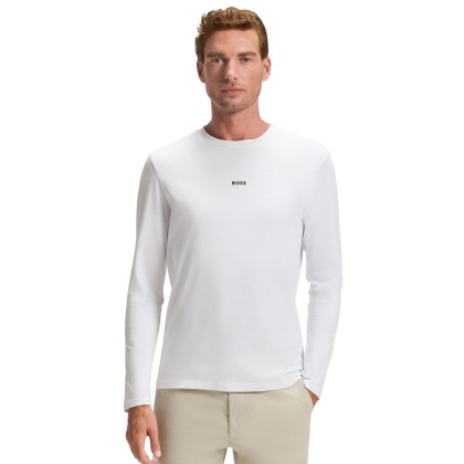 BOSS Longsleeve Tchark White
