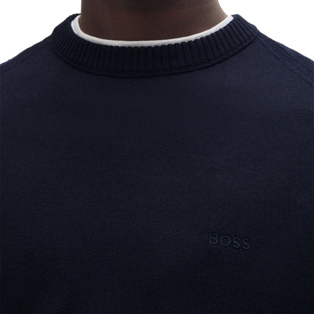 BOSS Camisola Avac Dark Blue