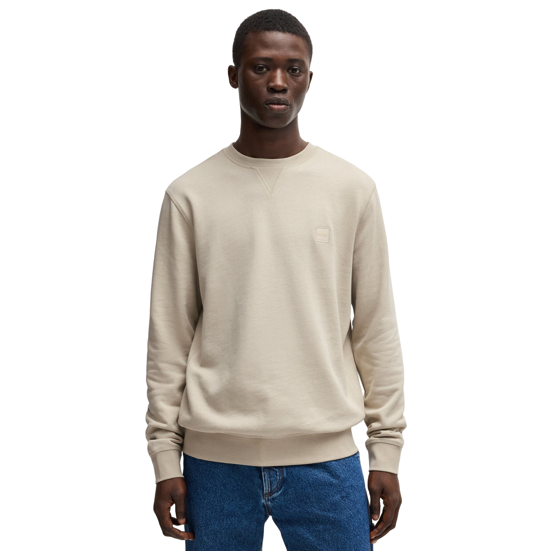 BOSS Sweat Westart Light Beige
