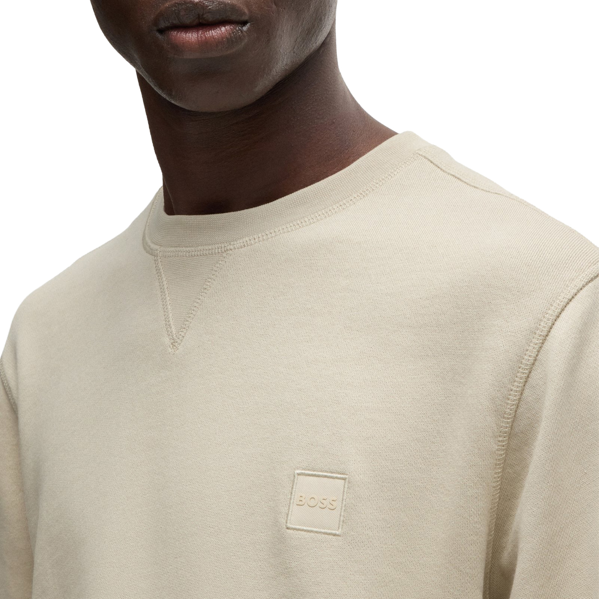 BOSS Sweat Westart Light Beige