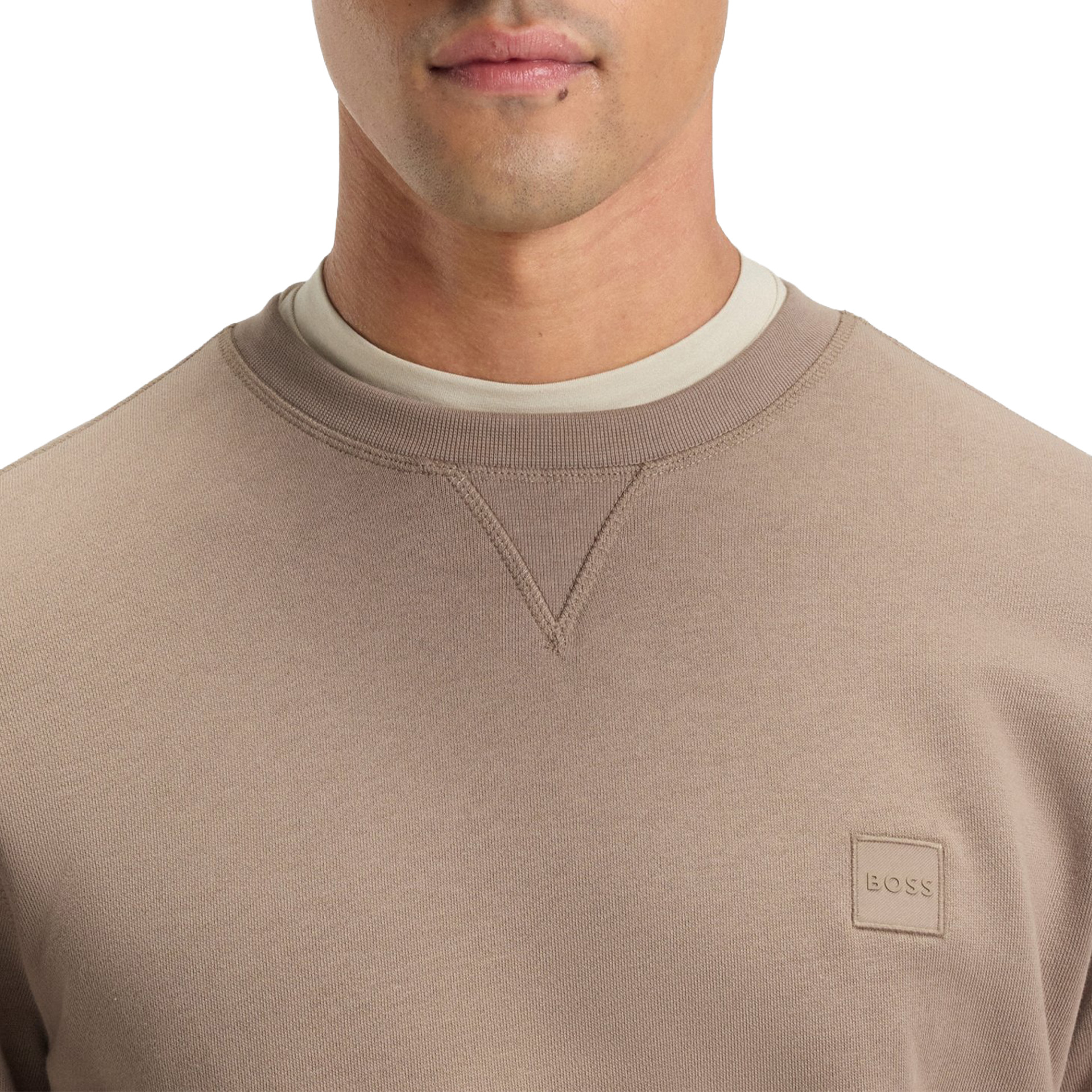 BOSS Sweat Westart Open Green