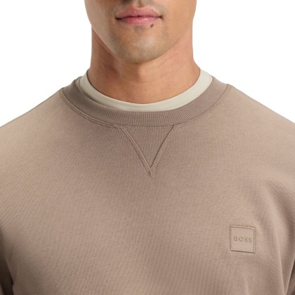 BOSS Sweat Westart Open Green