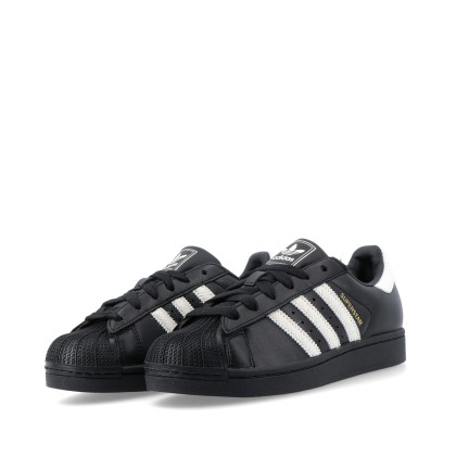 adidas Originals Superstar II W Core Black / Off White / Gold Metallic