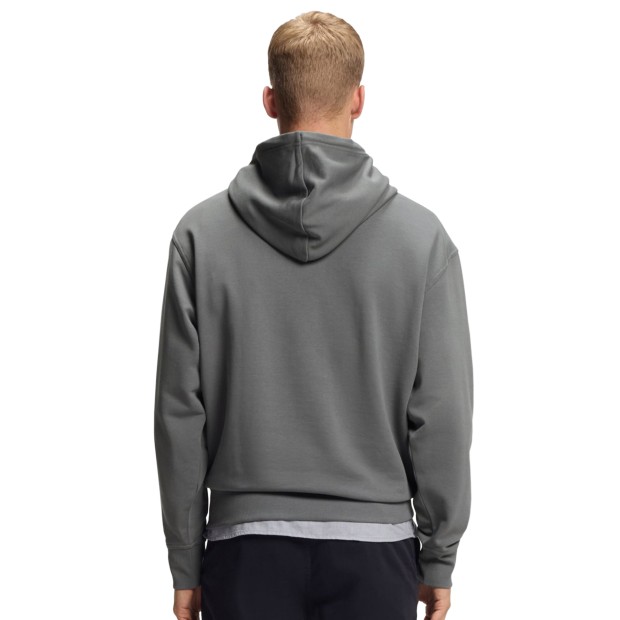 BOSS Sweat Wesmallhood Open Grey