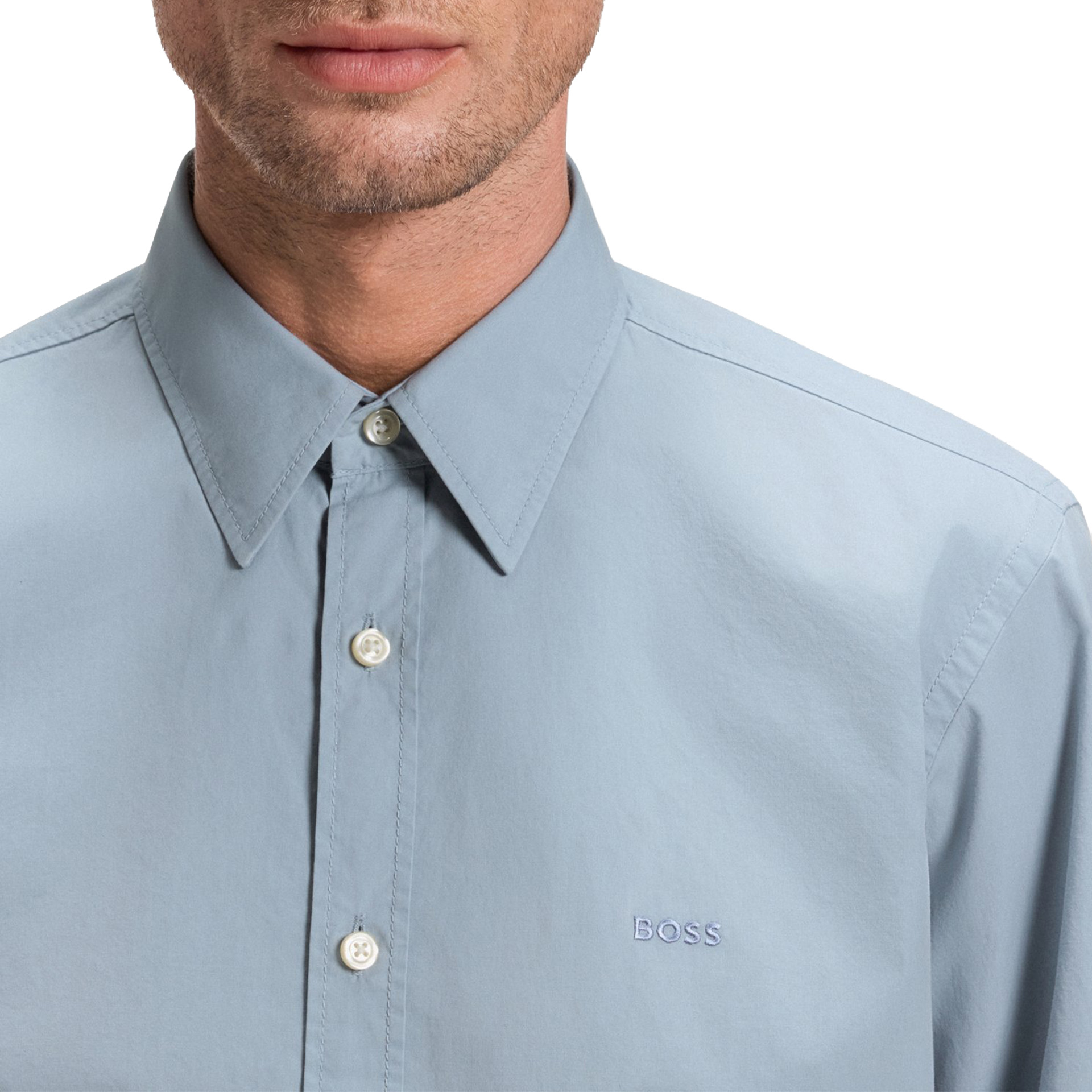 BOSS Camisa Relegant Light/pastel Blue