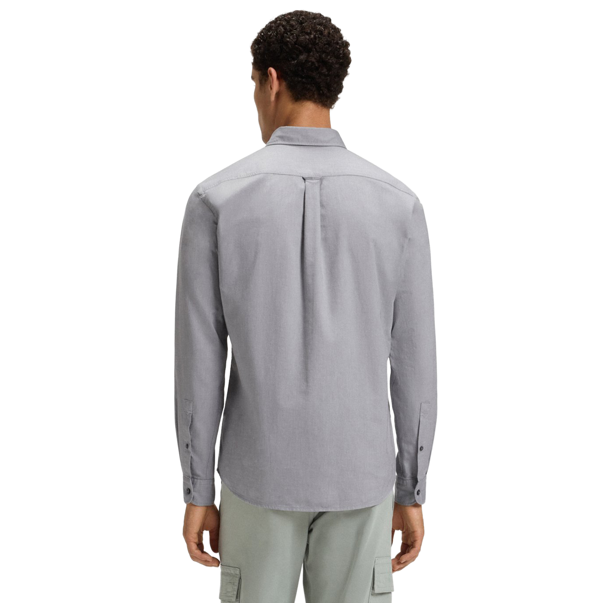 BOSS Camisa Rickert M Open Grey