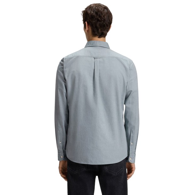 BOSS Camisa Rickert M Open Green