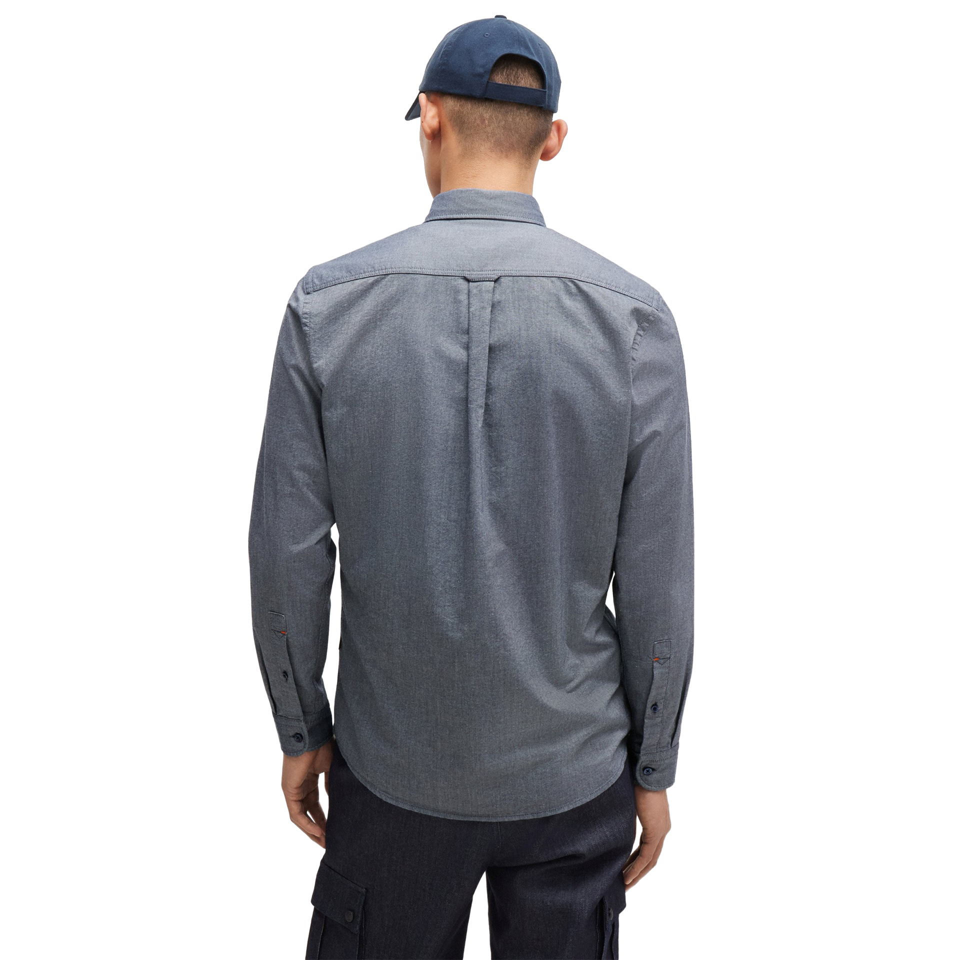 BOSS Camisa Rickert M Navy