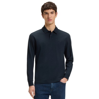 BOSS Polo Pe Interlock Dark Blue
