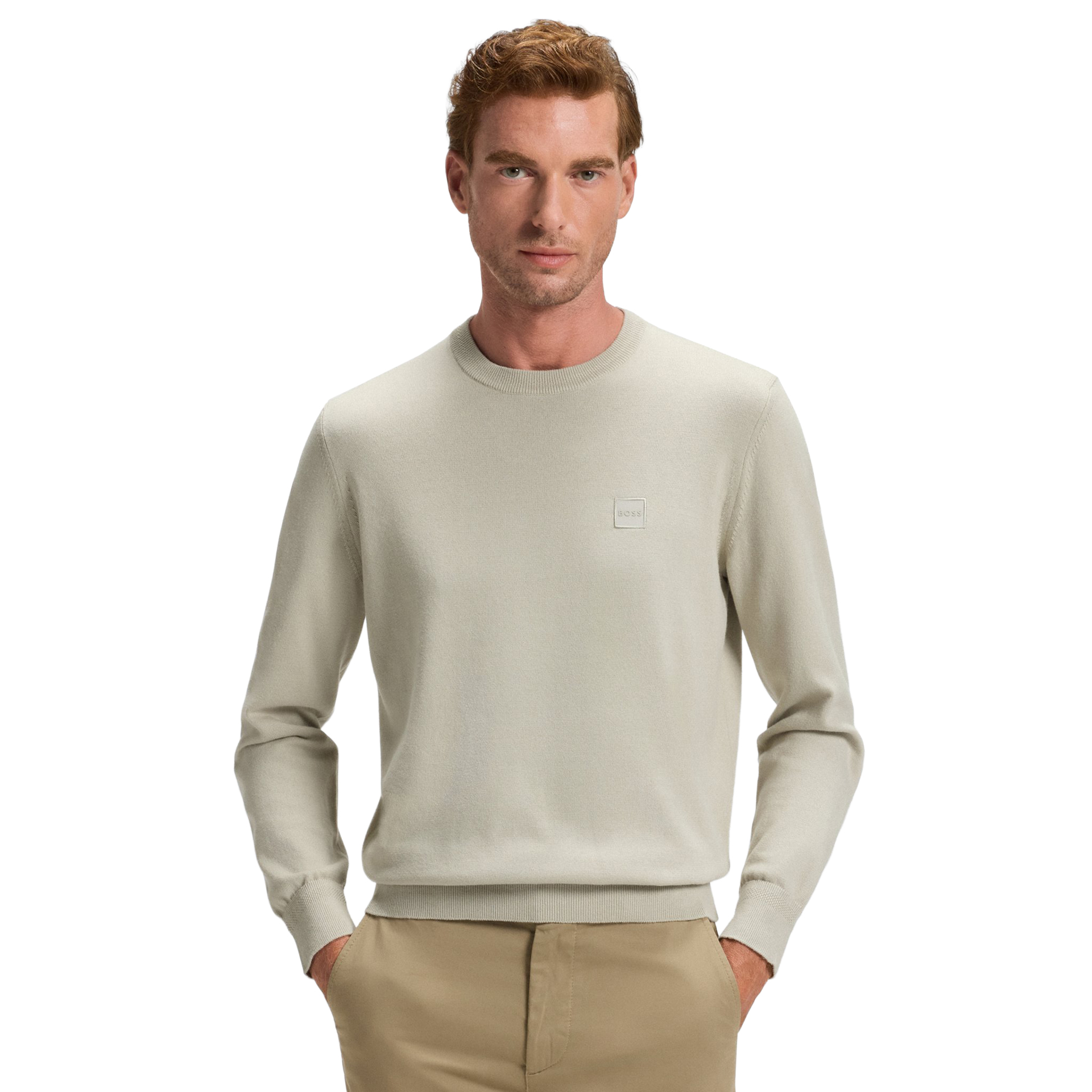 BOSS Sweat Kanovano Light Beige