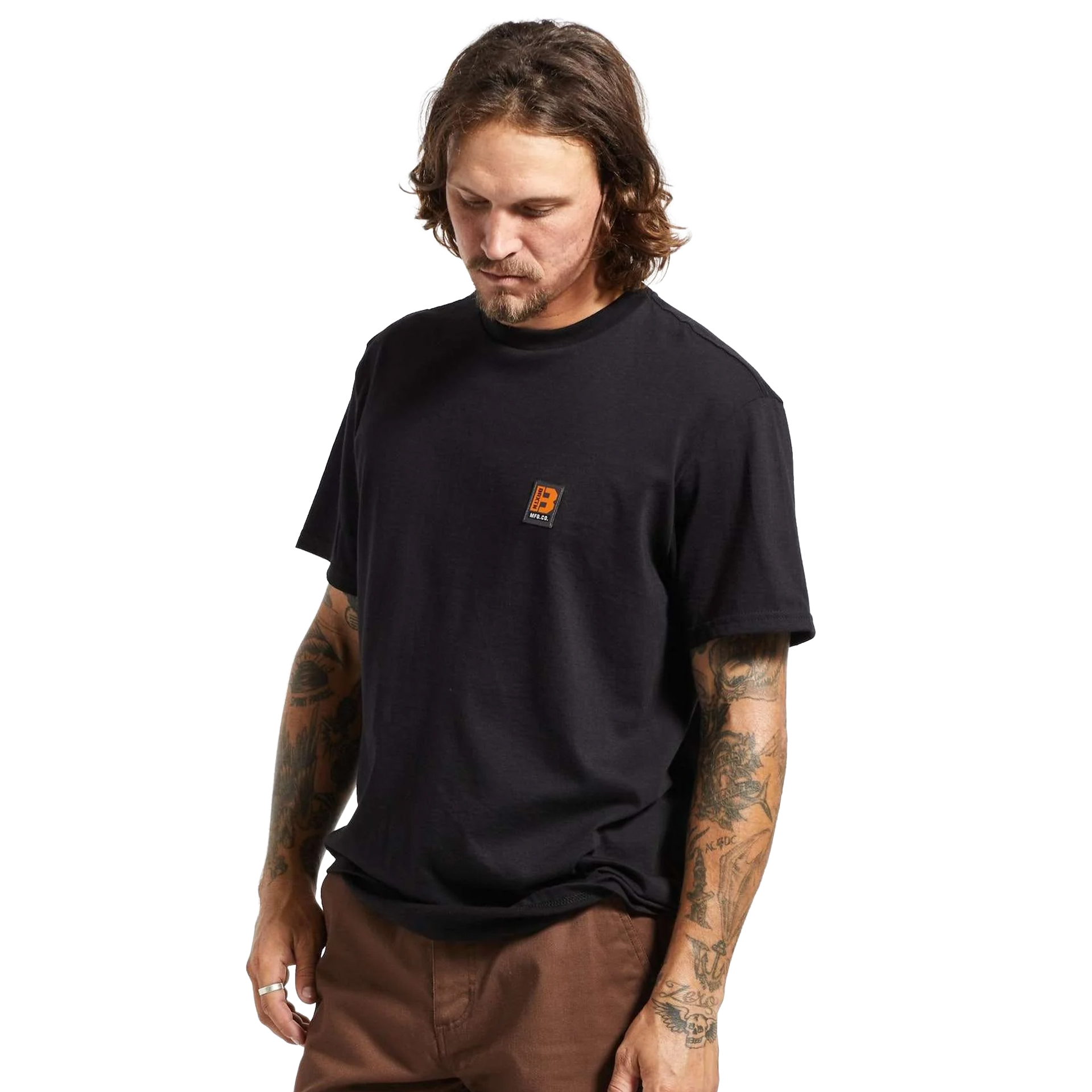 Brixton T-shirt Builders Black