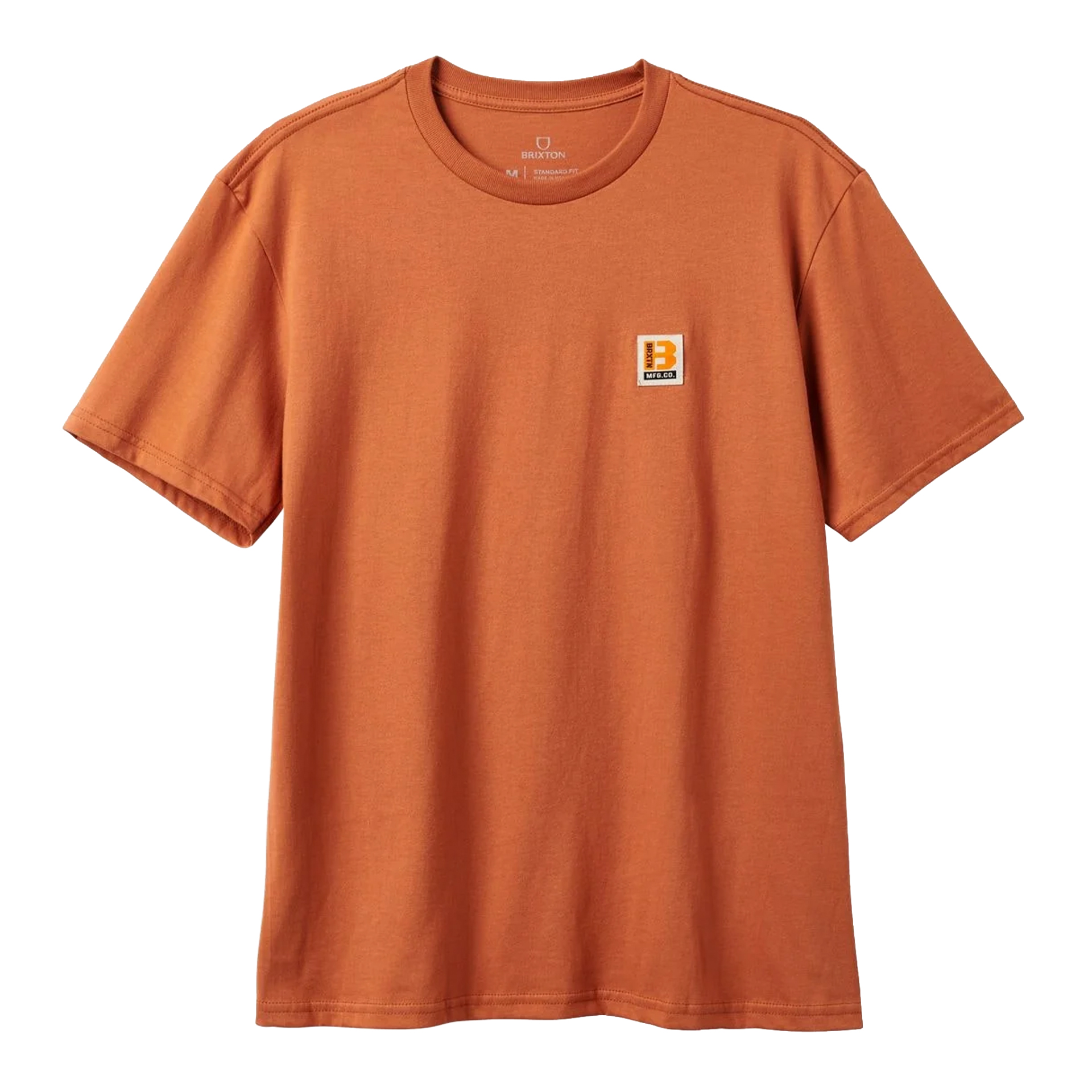 Brixton T-shirt Builders Terracotta