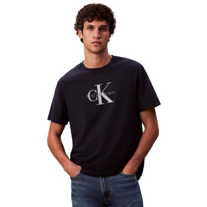 Calvin Klein T-shirt Hero Monologo 20s Blue Calvin Klein T-shirt Hero Monologo 20s Blue