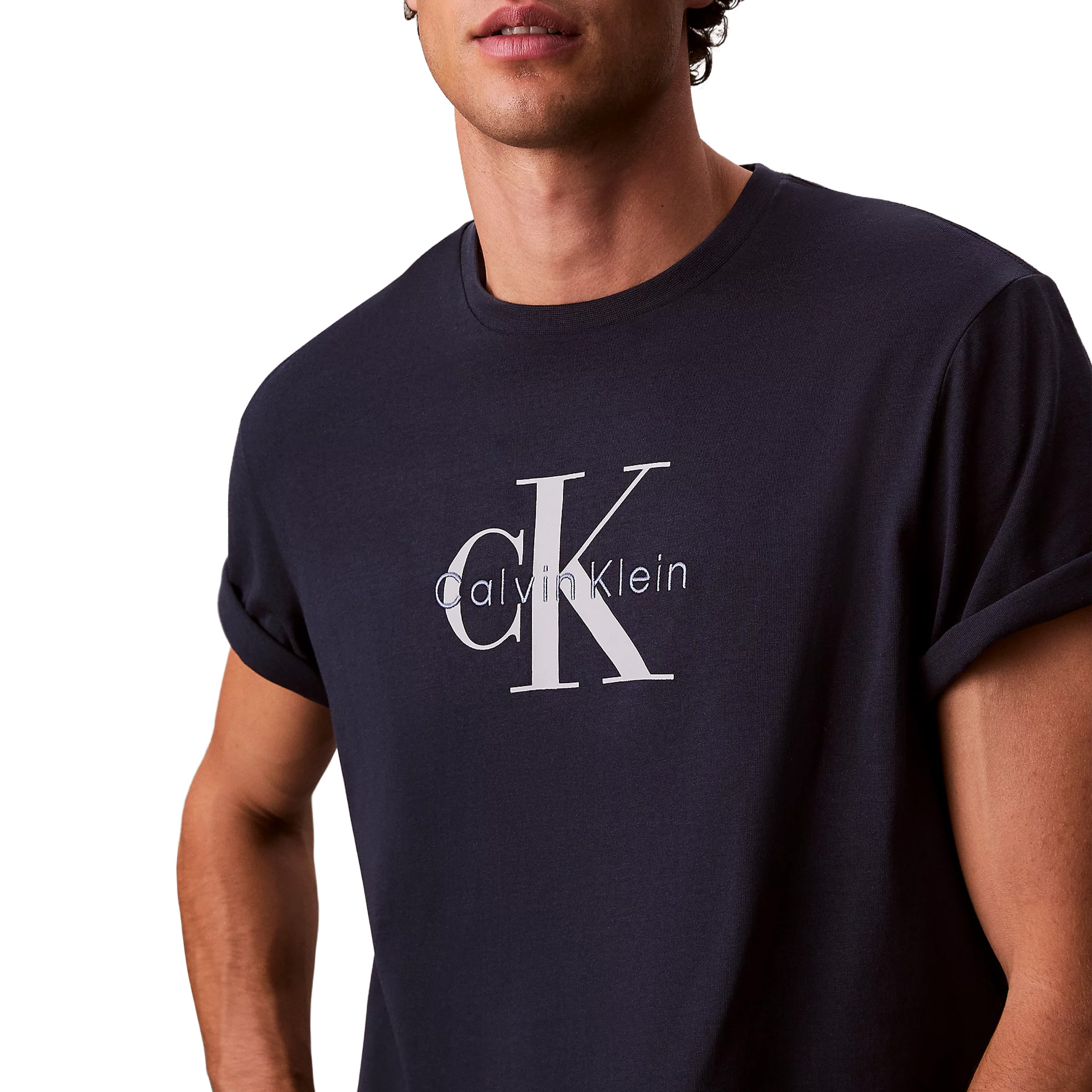 Calvin Klein T-shirt Hero Monologo 20s Blue