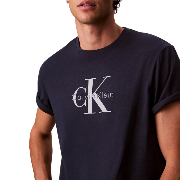 Calvin Klein T-shirt Hero Monologo 20s Blue