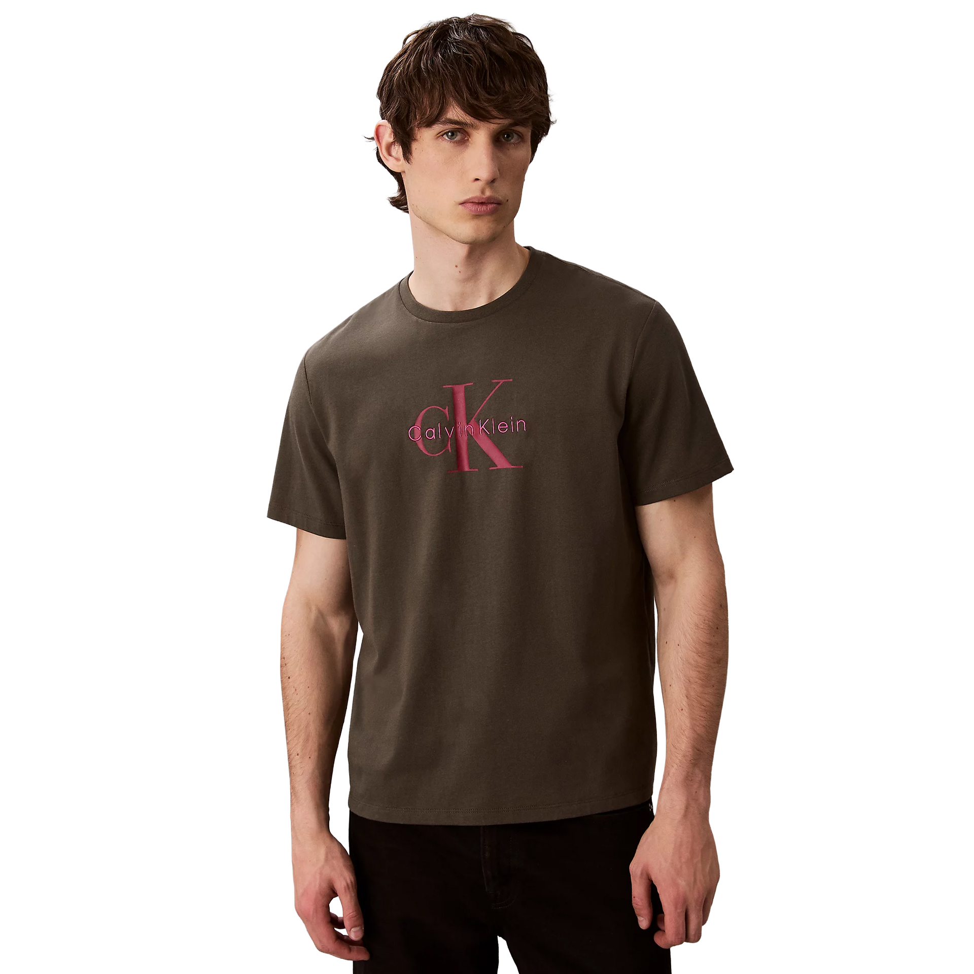 Calvin Klein T-shirt Hero Monologo 20s Grey