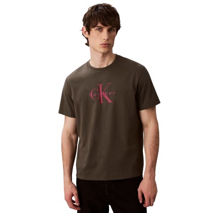 Calvin Klein T-shirt Hero Monologo 20s Grey Calvin Klein T-shirt Hero Monologo 20s Grey