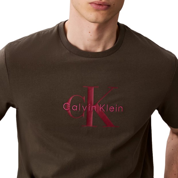 Calvin Klein T-shirt Hero Monologo 20s Grey