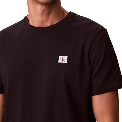 Calvin Klein T-shirt Badge 30s Jersey Classic Black