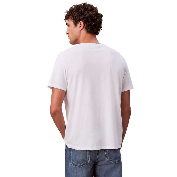 Calvin Klein T-shirt Badge 30s Jersey Classic White