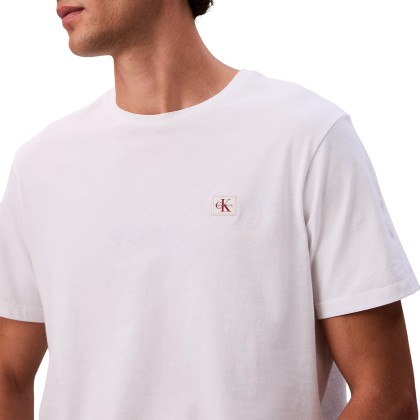 Calvin Klein T-shirt Badge 30s Jersey Classic White