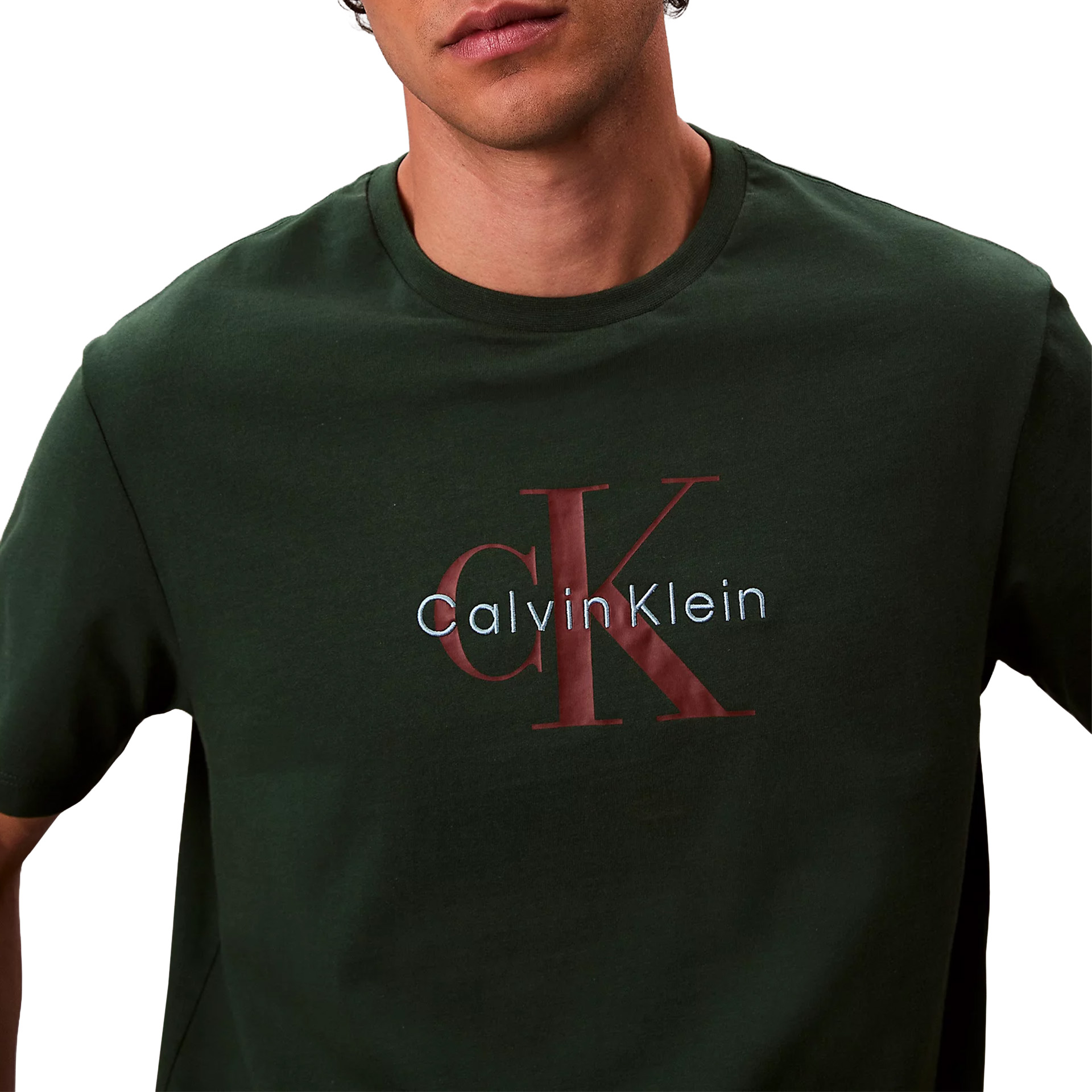 Calvin Klein T-shirt Hero Monologo 20s Green