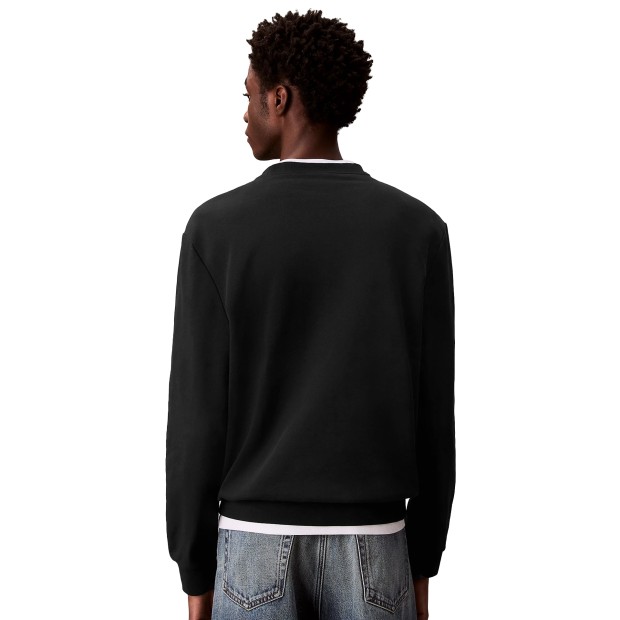 Calvin Klein Sweat Eu Badge 350terry Cn Black