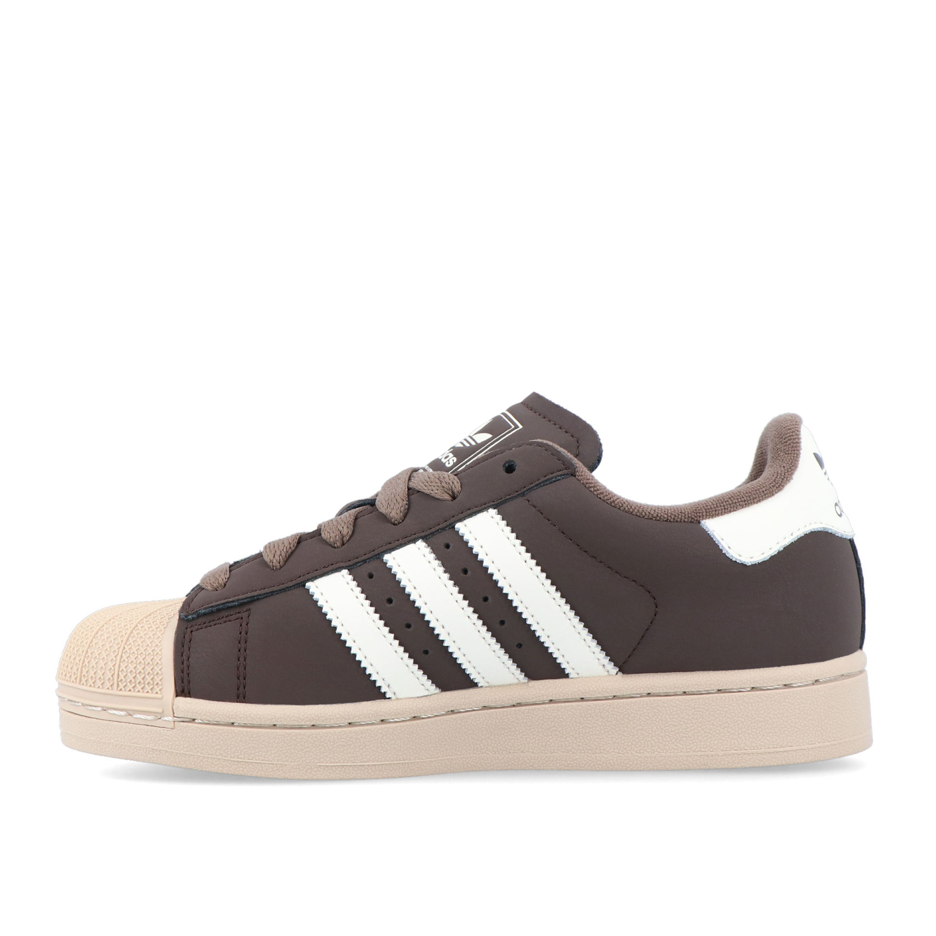 adidas Originals Superstar Ii J Aurora Coffee / Off White