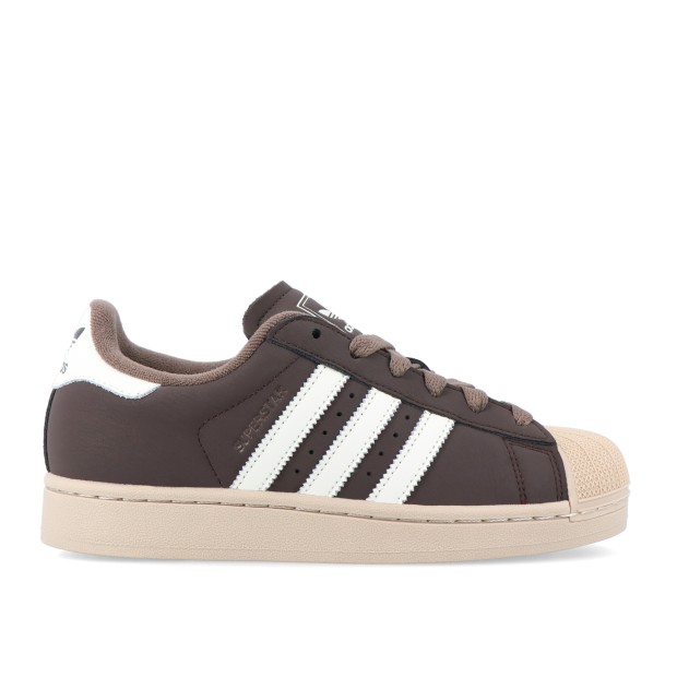 adidas Originals Superstar Ii J Aurora Coffee / Off White