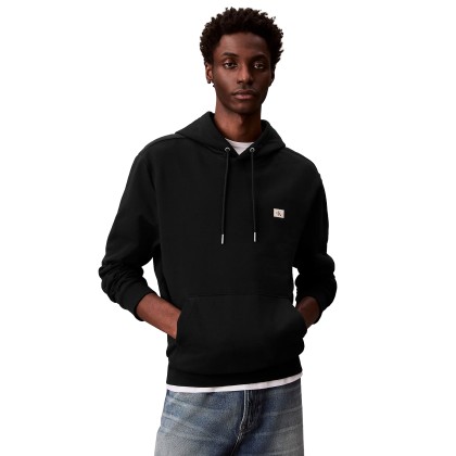 Calvin Klein Sweat 350terry Eu Whsl Badge Black