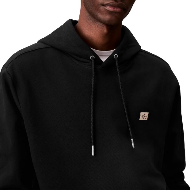Calvin Klein Sweat 350terry Eu Whsl Badge Black