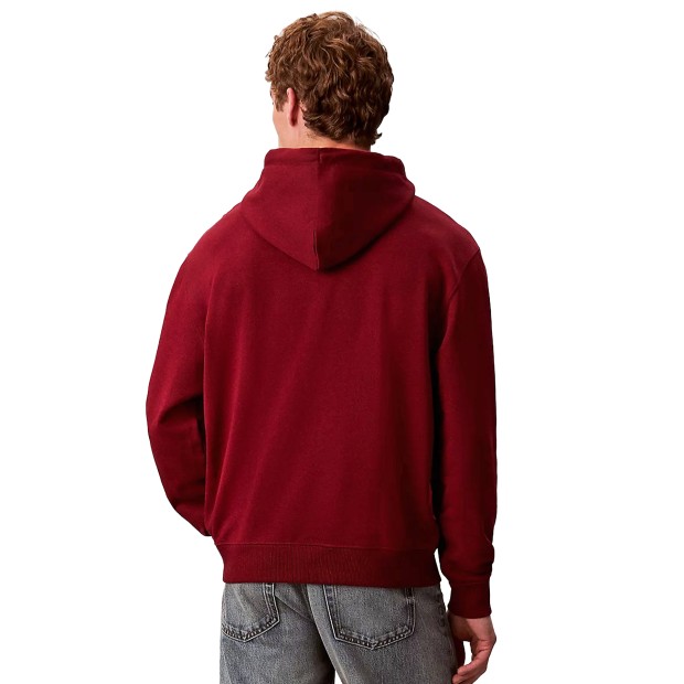 Calvin Klein Sweat 350terry Eu Whsl Badge Red