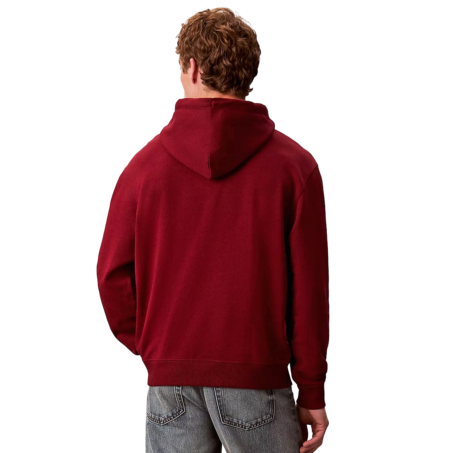 Calvin Klein Sweat 350terry Eu Whsl Badge Red