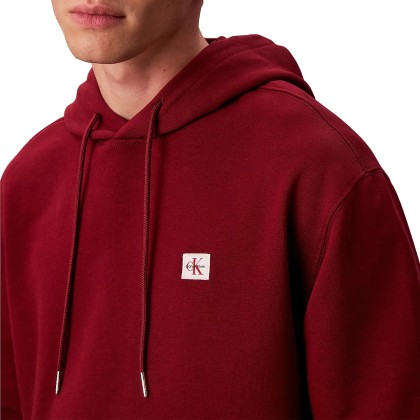 Calvin Klein Sweat 350terry Eu Whsl Badge Red