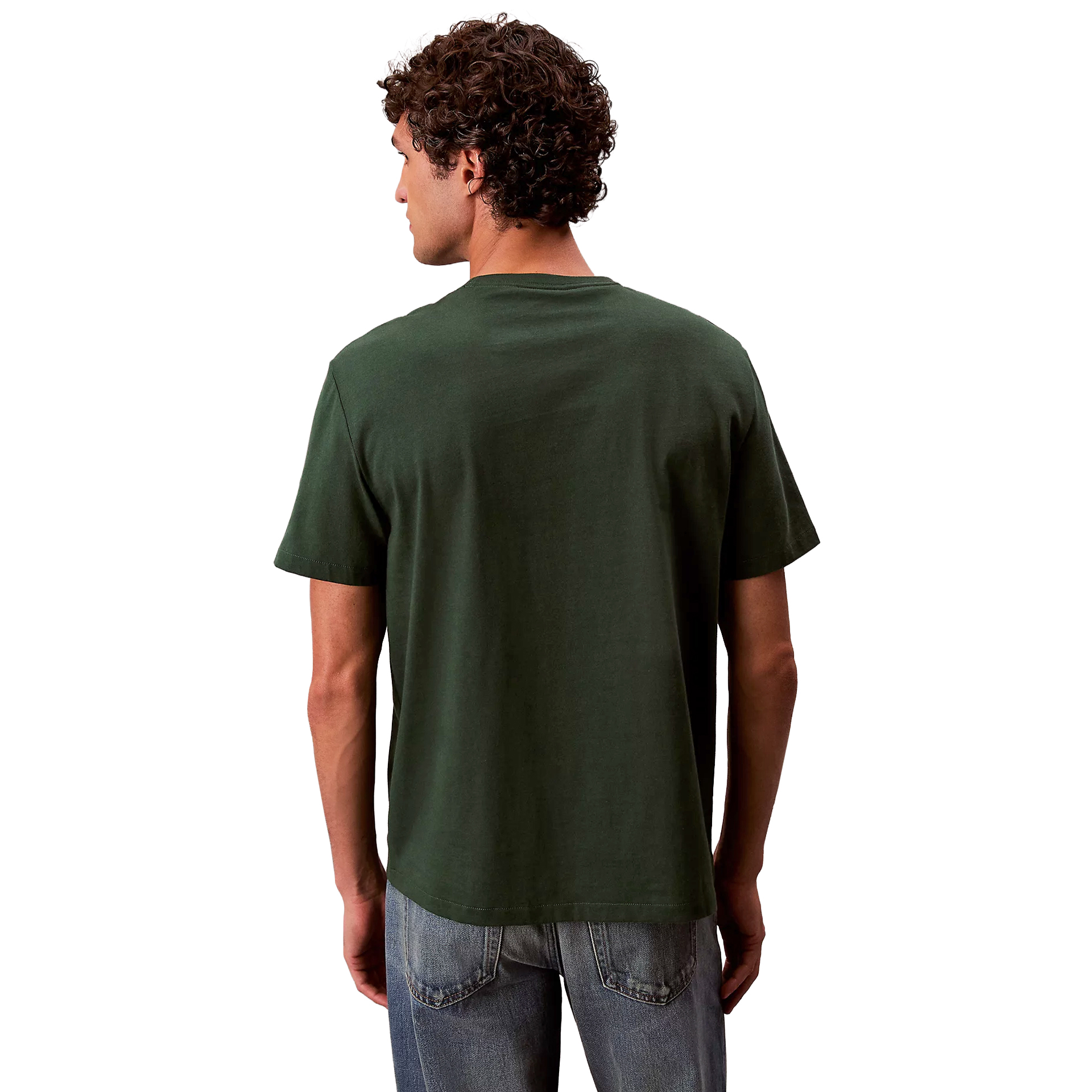 Calvin Klein T-shirt Easy Monogram Green