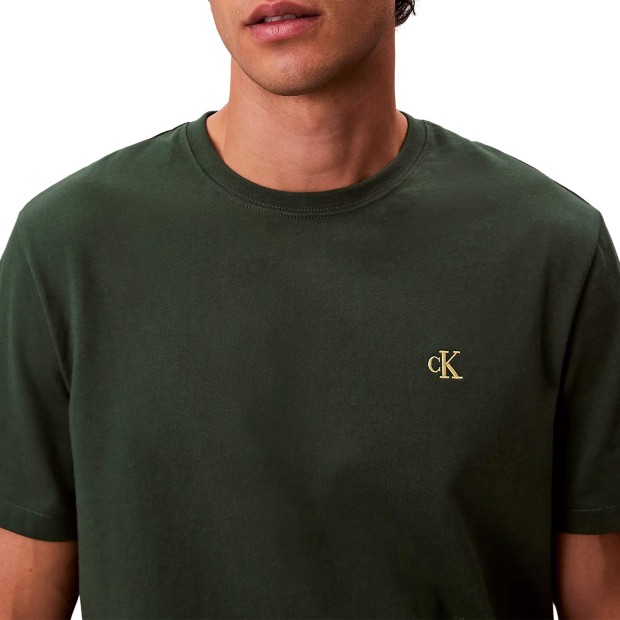 Calvin Klein T-shirt Easy Monogram Green