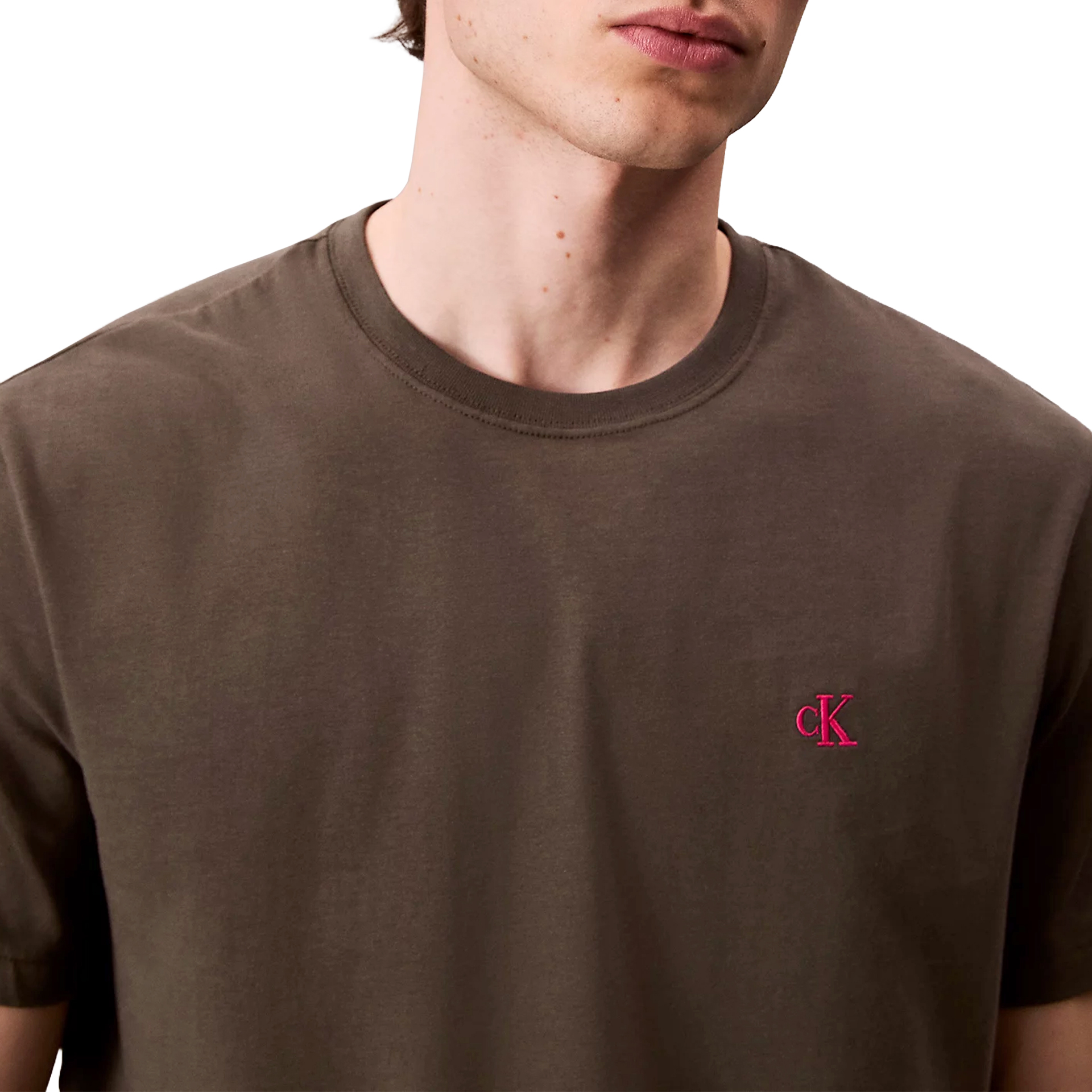 Calvin Klein T-shirt Easy Monogram Grey