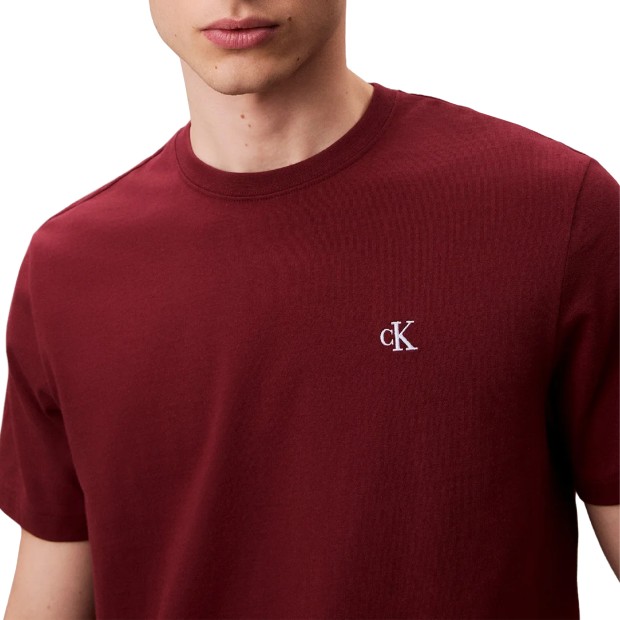 Calvin Klein T-shirt Easy Monogram Red