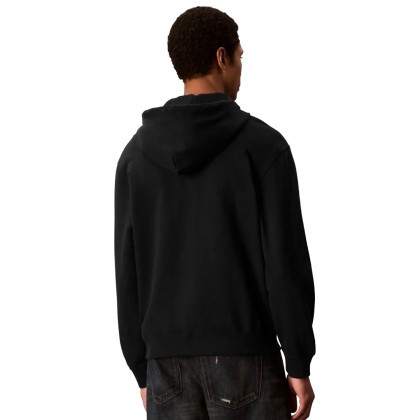 Calvin Klein Sweat Eu 350terry Monogram Fz Black