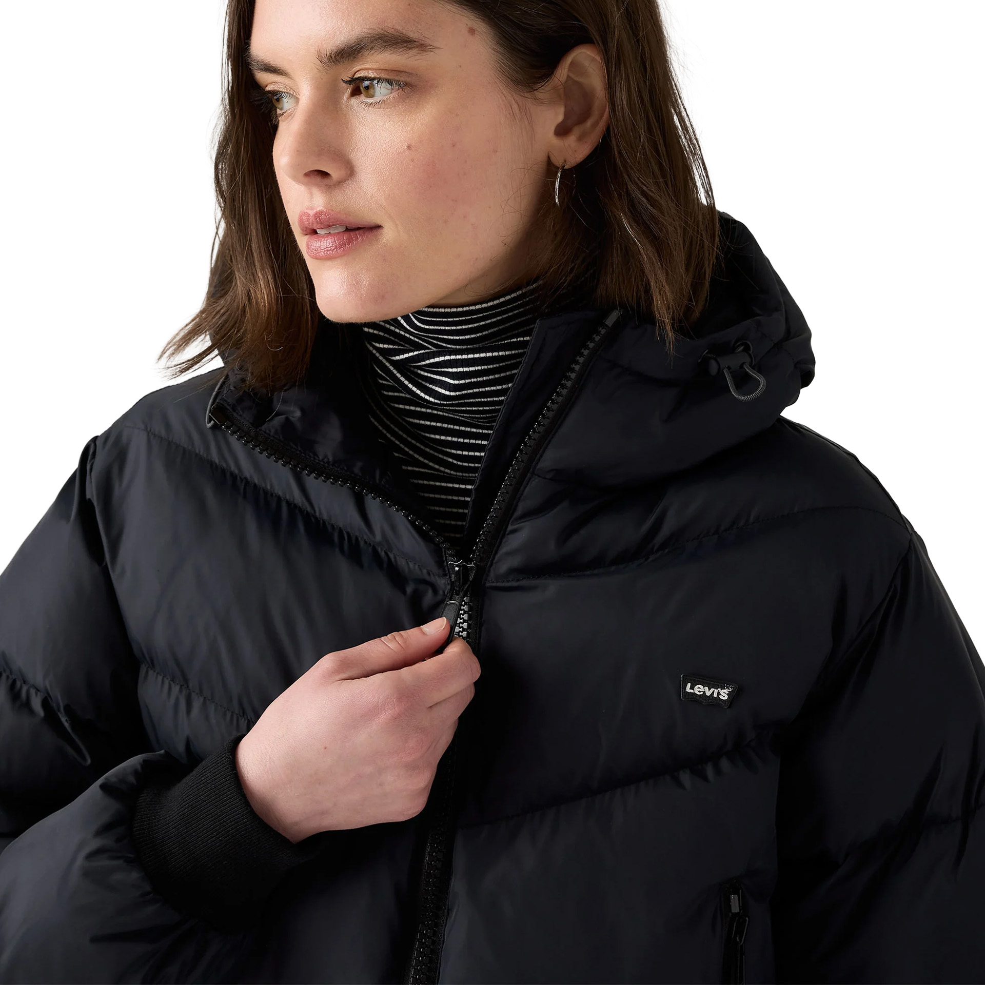 Levis Casaco Noe Western Crop Anthracite Night