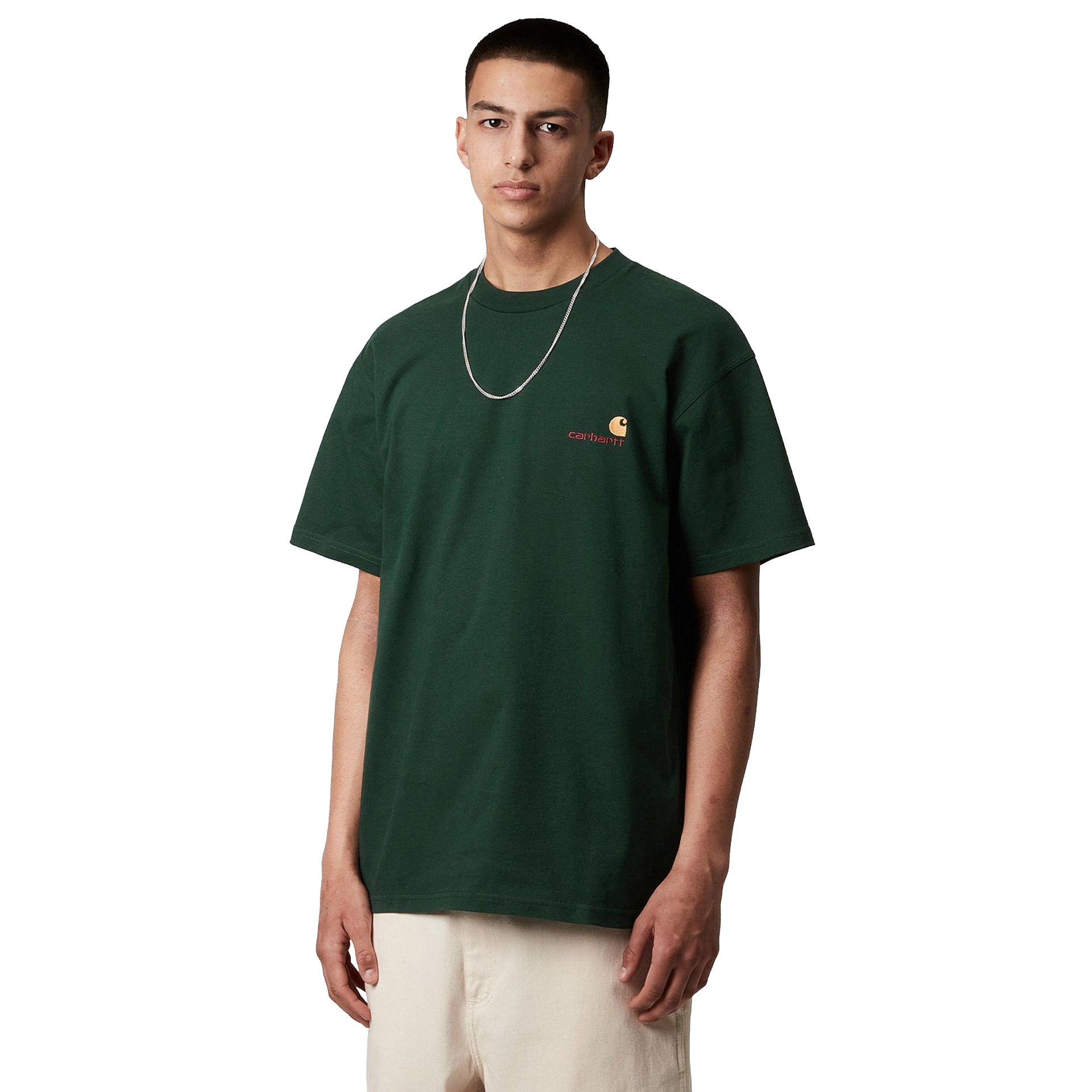 Carhartt Wip T-shirt American Script Porphyry