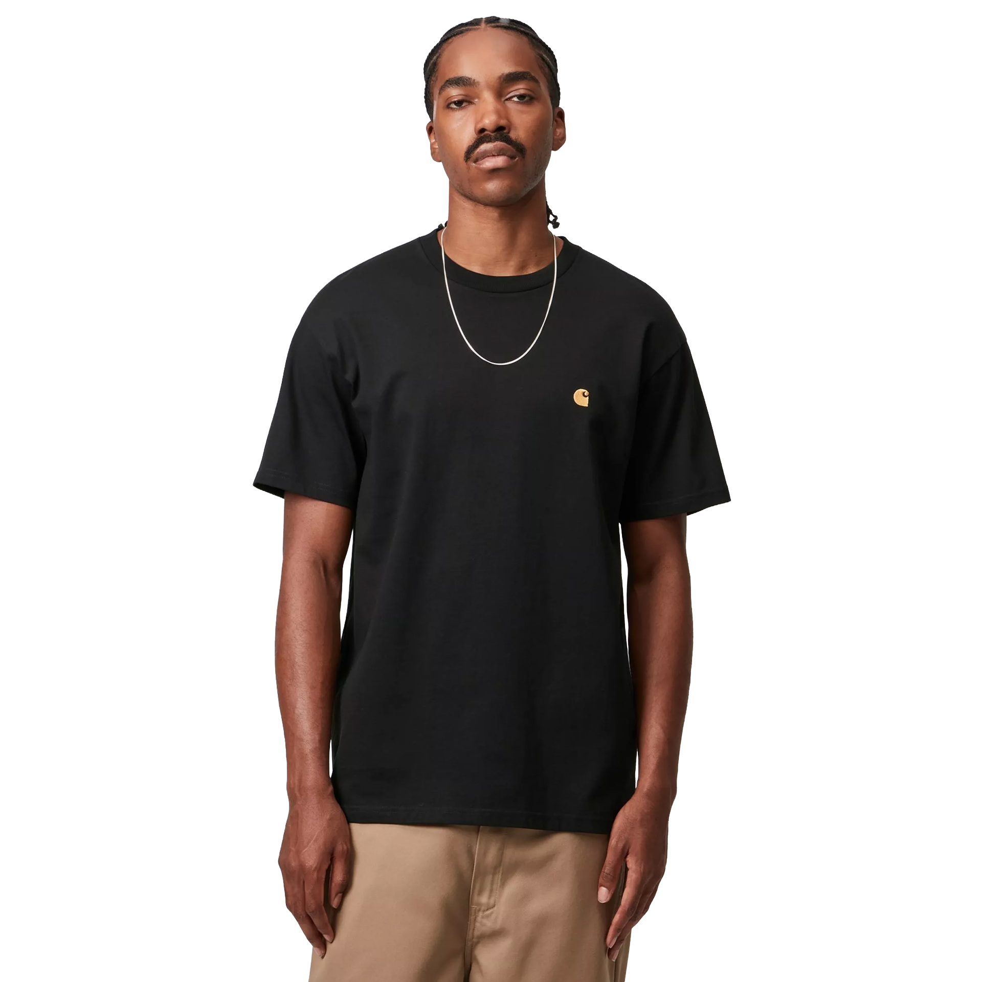 Carhartt Wip T-shirt Chase Black/Gold
