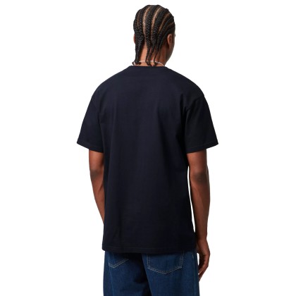 Carhartt Wip T-shirt Chase Dark Navy/Gold