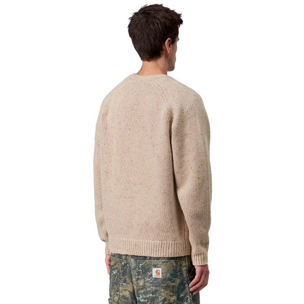 Carhartt Wip Camisola Anglistic Speckled Fleur De Sel