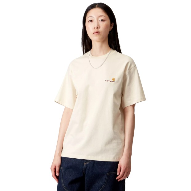 Carhartt Wip T-shirt American Script W Natural